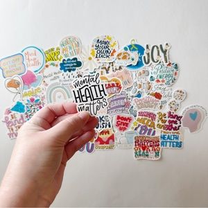 Set of 5 Mental Health Matters stickers